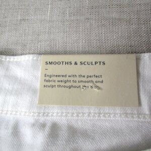 Universal Thread‎ Denim Short Womens 20W White High Rise Cotton Blend 5-Pockets